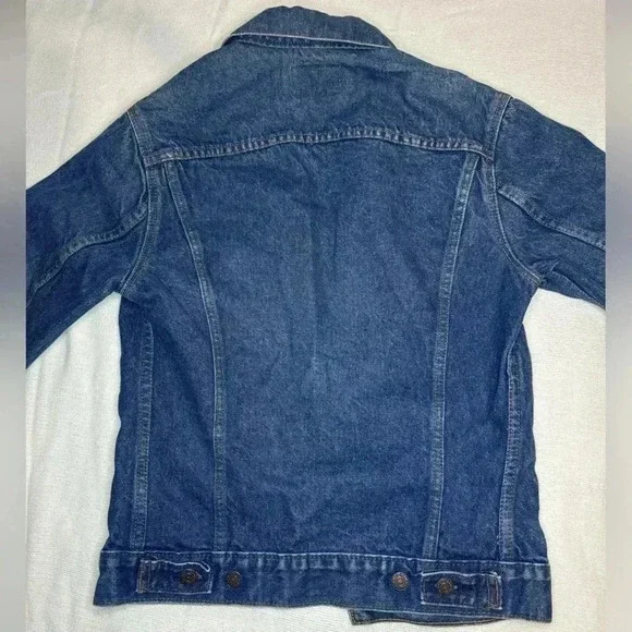 Vintage Levi's Denim Jacket Women's Red tab - Picture 6 of 13